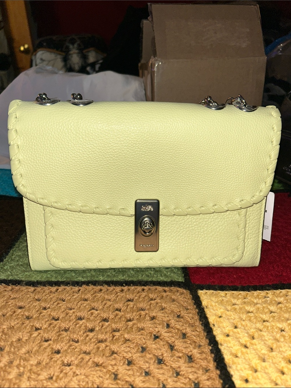 Coach Whipstitch Lane Shoulder/ Crossbody bag, NWT!